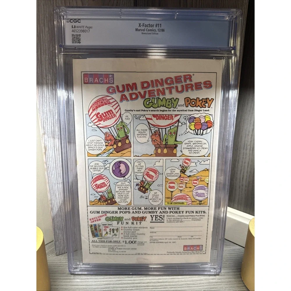 X-Factor #11 Death of Berzerker & Scaleface CGC 5.0‎